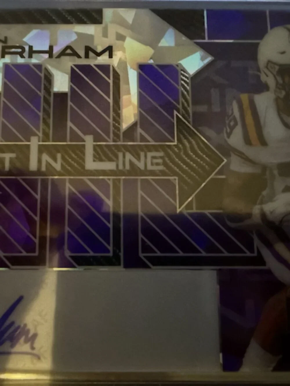 Caden Durham Auto NL-CD1 | 2025 Leaf Metal Next in Line 5/5